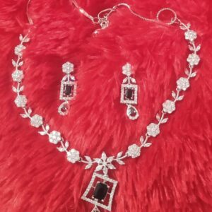 Necklace- American diamond