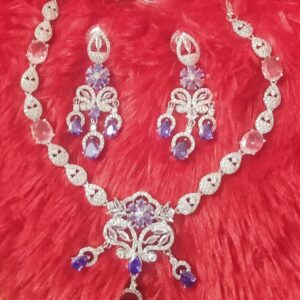 Necklace - American diamond