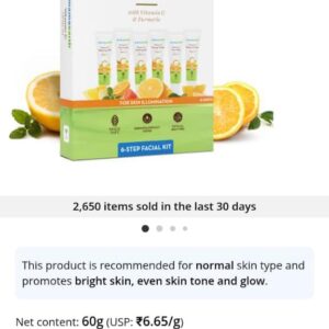 Vitamin c facial kit-mamaearth