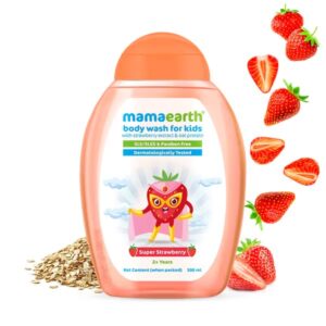 strawberry body wash-kids