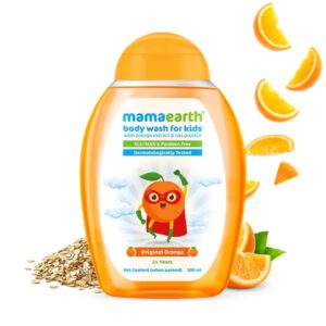 orange body wash-kids